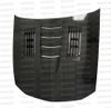 Seibon HD0506FDMU-SS Carbon Fiber SS-Style Hood 05-08 Ford Mustang