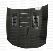 Seibon HD0506FDMU-SS Carbon Fiber SS-Style Hood 05-08 Ford Mustang