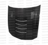 Seibon HD0506FDMU-SSII Carbon Fiber SSII-Style Hood 05-08 Ford Mustang
