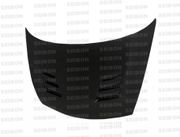 Seibon HD0607HDCV4DJ-TS Carbon Fiber TS-Style Hood 06-08 Honda Civic 4DR JDM