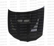 Seibon HD0607SBIMP-CW Carbon Fiber CW-Style Hood 06-07 Subaru Impreza WRX/STI