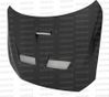 Seibon HD0809MITEVOX-CW Carbon Fiber CW-Style Hood 08-10 Mitsubhishi Lancer EVO X
