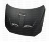 Seibon HD0809MITEVOX-OE-DRY OEM-Style Dry Carbon Hood 08-10 Mitsubishi Lancer EVO X