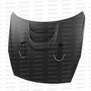 Seibon HD0910NSGTR-MS-DRY MS-Style Dry Carbon Hood 09-12 Nissan GTR