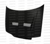 Seibon HD8891HDCRX-XT Carbon Fiber XT-Style Hood 88-91 Honda Civic HB/CRX