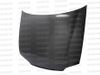 Seibon HD9295HDCV4D-OE Carbon Fiber OEM-Style Hood 92-95 Honda Civic 4DR