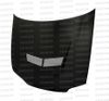 Seibon HD9295HDCV4D-VSII Carbon Fiber VSII-Style Hood 92-95 Honda Civic 4DR