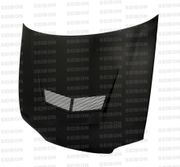 Seibon HD9295HDCV4D-VSII Carbon Fiber VSII-Style Hood 92-95 Honda Civic 4DR
