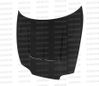 Seibon HD9398TYSUP-TT Carbon Fiber TT-Style Hood 93-98 Toyota Supra
