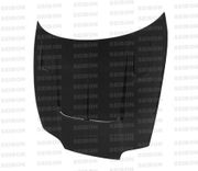 Seibon HD9398TYSUP-TT Carbon Fiber TT-Style Hood 93-98 Toyota Supra