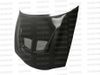Seibon HD9599MITEC-EVO Carbon Fiber EVO-Style Hood 95-99 Mitsubhishi Eclipse