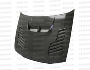 Seibon HD9801SBIMP-CW Carbon Fiber CW-Style Hood 98-01 Subaru Impreza WRX/STI