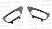 Seibon RBP0910NSGTR Carbon Fiber Rear Bumper Cover 09-10 Nissan Skyline R35 GT-R