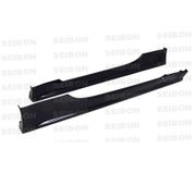 Seibon SS0205NS350-TT Carbon Fiber Side Skirt 02-08 Nissan 350Z