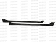 Seibon SS0607HDCV4DJ-MG Carbon Fiber MG-Style Side Skirts 06-08 Honda Civic 4DR JDM