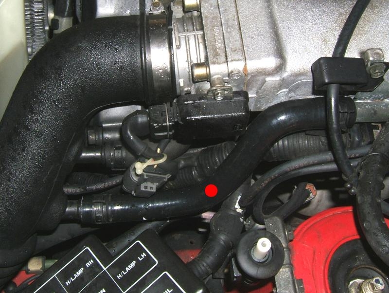 1990-1995 Nissan 300zx N/A Silicone IAA supply hose