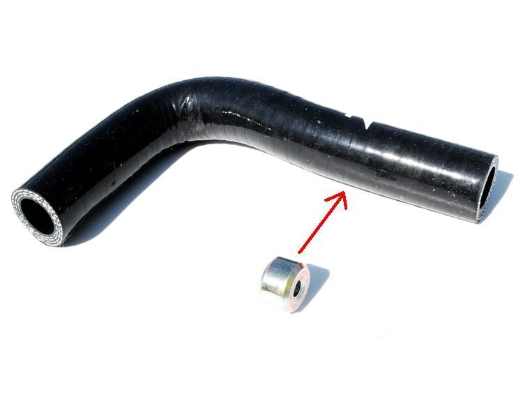 1990-1996 Nissan 300zx N/A Silicone PCV Hose (Front Right)