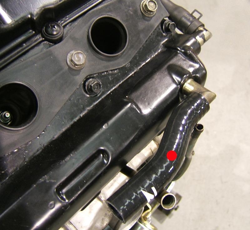 1990-1996 Nissan 300zx Silicone PCV Hose (Left)