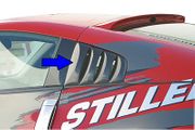 Stillen 1035099 Rear Quarter Window Louver 03-08 Nissan 350Z