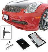 Stillen 105450 Front License Plate Bracket 04-05 Nissan 350Z