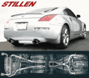 Stillen 504350D Dual Exuast System W/ Dual Wall Tips 03-06 Nissan 350Z