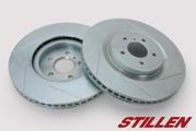 Stillen INF3001S Rear Slotted Brake Rotors 04-08 Nissan Quest