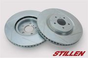 Stillen INF3500S Front Slotted Brake Rotors 09-10 Nissan 370Z