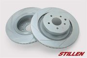 Stillen INF3501S Rear Slotted Brake Rotors 09-10 Nissan 370Z