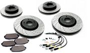 StopTech 978.42000 Stage 2 Drilled & Slotted Brake Kit 03 Infinti FX35