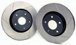 StopTech Slotted Front Rotors(Akebono Sport) - 09+ Nissan 370z
