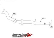 Tanabe T50139 Down Pipe 08-09 Mitsubishi Lancer EVO10