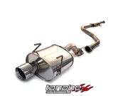 Tanabe T70004 Cat-Back Exhaust System 92-95 Honda Civic Hatchback