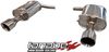 TANABE T70130A Axle Back Exhaust System 11-11 Infiniti G25X Sedan