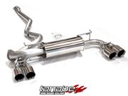 Tanabe T70140 Cat-Back Exhaust System 08-12 Subaru Impreza WRX STI