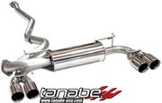 Tanabe T70140 Cat-Back Exhaust System 11-12 Subaru Impreza WRX Hatchback