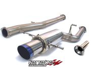 Tanabe T90092 Concept G Blue Turboback Exhaust System 02-06 Subaru Impreza WRX