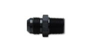 Vibrant 10220 -6AN x 1/4" NPT Straight Adapter Fitting - Aluminum