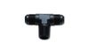 Vibrant 10461 -4AN x 1/8" NPT Flare to Pipe Tee Adapter Fitting - Aluminum