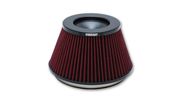 Vibrant 10960 The Classic Performance Air Filter 6" Inlet ID 3-5/8" Filter Height for Bellmouth Velocity Stacks