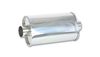 Vibrant 1102 Streetpower Oval Muffler 2.5" Inlet/Outlet - Center-Center