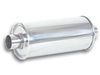 Vibrant 1118 Streetpower Round Muffler 2.5" Inlet/Outlet - Center-Center