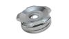 Vibrant 11290 2" OD Aluminum Weld Bung w/ Polished Aluminum Threaded Cap