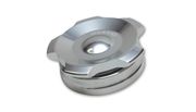 Vibrant 11292 2" OD Steel Weld Bungs w/ Polished Aluminum Threaded Cap