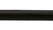 Vibrant 11968 10ft Roll of -8AN Black Nylon Braided Flex Hose - Hose ID 0.44"