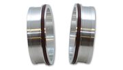 Vibrant 12546 VanJen Aluminum Weld Fitting w/ O-Rings For 3" Tube O.D.