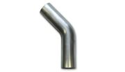 Vibrant 13105 5" O.D. T304 Stainless Steel 45 Degree Mandrel Bend