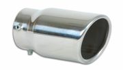 Vibrant 1503 3" Round Stainless Steel Bolt-On Tip