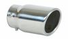 Vibrant 1503 3" Round Stainless Steel Bolt-On Tip