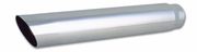 Vibrant 1556 3.5" Round Stainless Steel Tip w/ Slash Cut - 3" Inlet, 20" Long