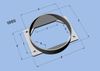 Vibrant 1995 Mass Air Flow Sensor Adapter Plate Mitsubishi Applications